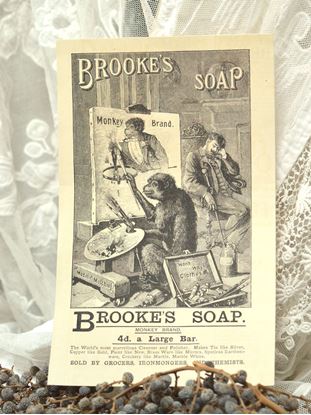 oude reclame brook's zeep