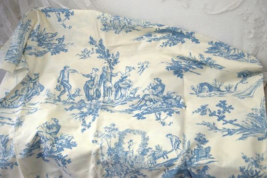 brocante lapblauwe toile de jouy