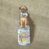 vintage reclame plaatje met hondje